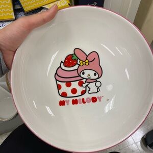 My Melody Sanrio Character Ceramic Bowl Plate